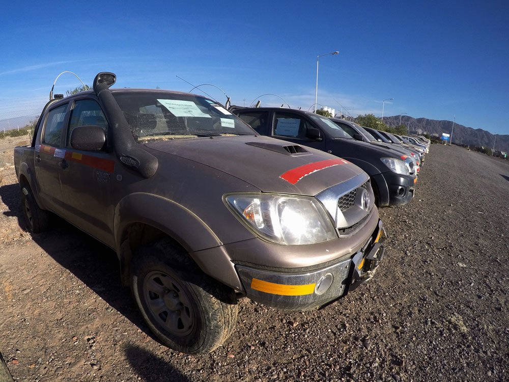 Importante subasta de autos y camiones de Barrick en Cuyo