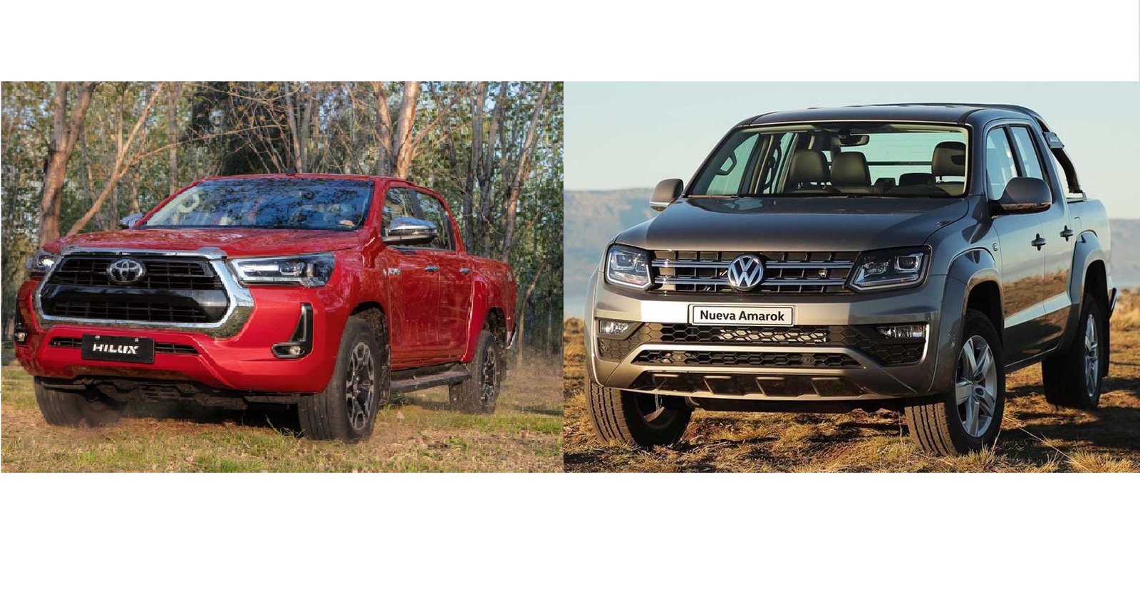 Precios de la 4 camionetas más vendidas: Amarok, Ranger, Hilux y Frontier
