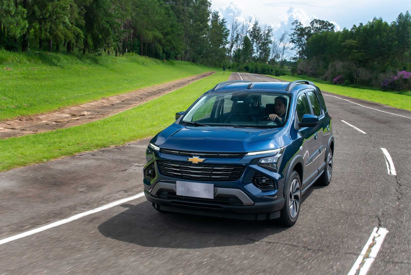 Chevrolet lanza en Brasil el nuevo Spin con mejoras en seguridad y tecnología